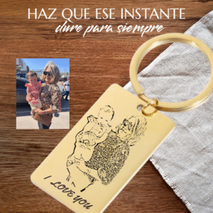 Llavero personalizado con fotografía
